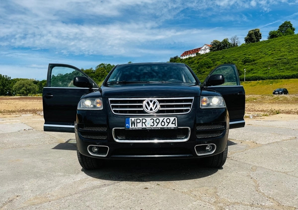 Volkswagen Touareg cena 28100 przebieg: 269200, rok produkcji 2006 z Płock małe 172